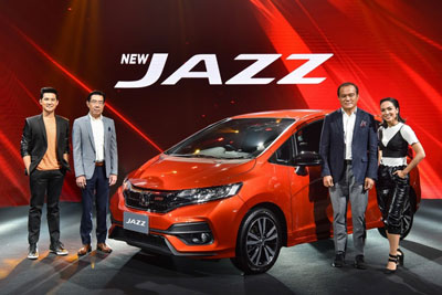 Honda Jazz ปรับโฉมใหม่  เวอร์ชั่น RS สปอร์ต เอาใจวัยรุ่นยิ่งขึ้น