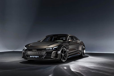 Audi e-tron GT concept รถคอนเซ็ปท์พลังงานไฟฟ้า