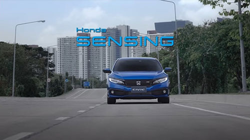“ฮอนด้า เซนส์ซิ่ง (Honda SENSING)” เทคโนโลยีความปลอดภัยอัจฉริยะ จากฮอนด้า ซีวิค ใหม่