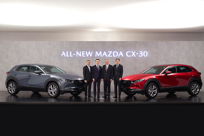 มาสด้าเปิดตัว ALL-NEW MAZDA CX-30 เติมชีวิตให้เต็มความหมาย ยนตรกรรมครอสโอเวอร์เอสยูวีที่มาเติมเต็มให้ชีวิตพร้อมรับกับการเปลี่ยนแปลง