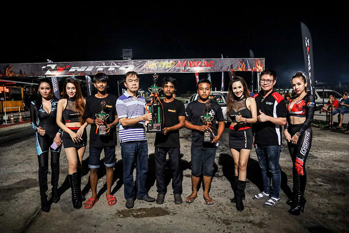 "NITTO KING OF DRAG 2020 ON TOUR" เยือนถิ่นสงขลา   สิงห์ทางตรงพร้อมใจลงประลองความเร็วกว่า 100 คัน