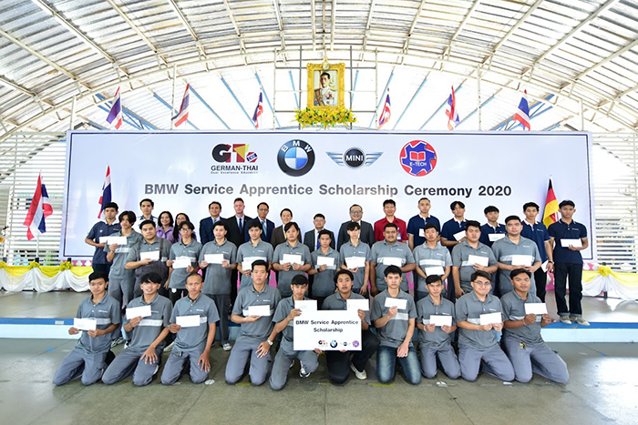 บีเอ็มดับเบิลยู กรุ๊ป ประเทศไทย เตรียมสานต่อโครงการ BMW Service Apprentice Program สู่ปีที่ 10 มอบทุนการศึกษาแก่นักศึกษาอาชีวะจาก 2 สถาบัน