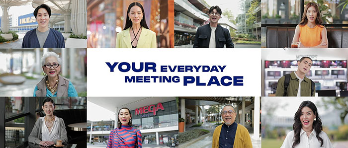 เมกาบางนา ฉลองครบรอบ 10 ปี จัดทำคลิปโฆษณา “Megabangna - Your Everyday Meeting Place”  สะท้อนภาพลักษณ์ความเป็นที่สุดของ Meeting Place ที่ครองใจคนย่านกรุงเทพฯตะวันออก