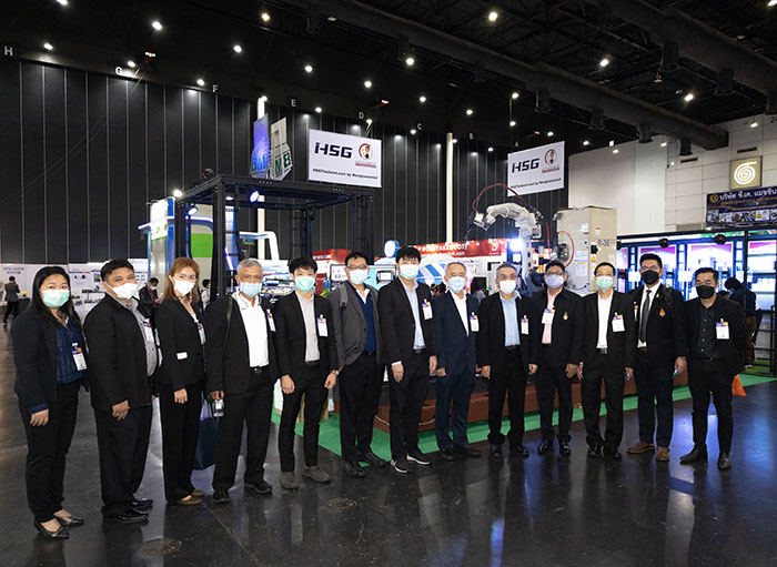 รองปลัดอุตสาหกรรม เยี่ยมชมบูธ BM งาน INTERMACH และ MTA Asia 2022