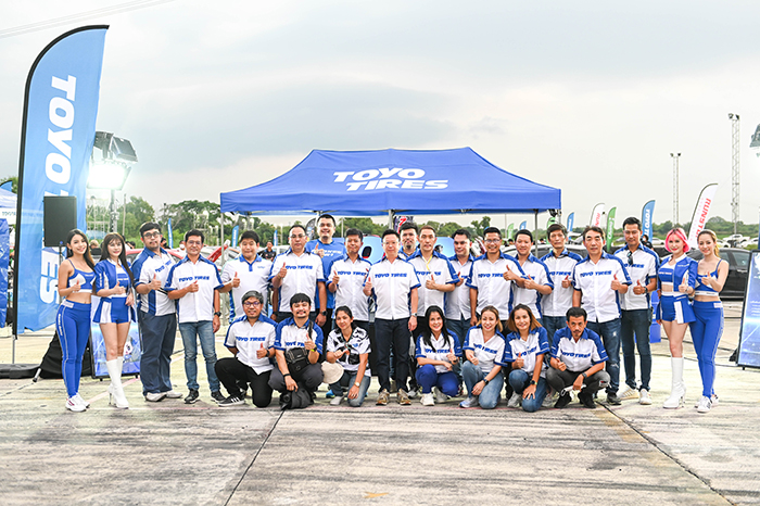 TOYO TIRES มัดใจขาโจ๋ร่วมสนับสนุนงาน ECO CAR FEST THAILAND รวมพลคนรักรถ ECO CAR เยอะที่สุดในประเทศไทยสุดยิ่งใหญ่!!