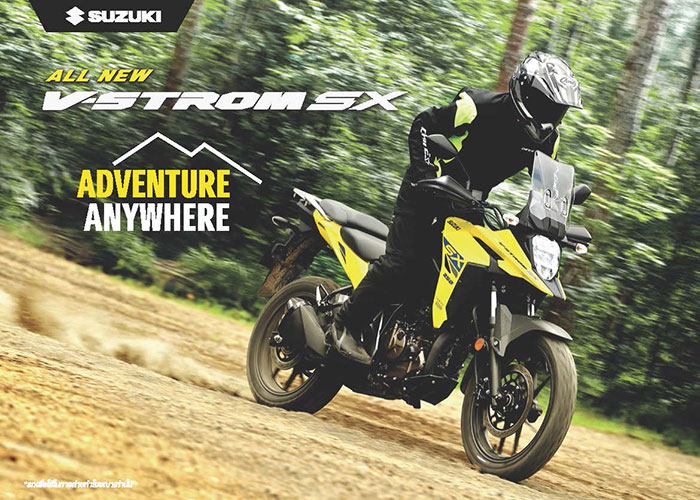 All New Suzuki V-Strom SX - Adventure Anywhere เพราะทุกที่คือการผจญภัย