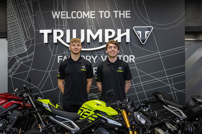 แข็งแกร่งคูณสอง! นิกิ ตูลี่ ผนึกกำลัง แฮร์รี่ ทรูเลิฟ  ร่วมทีม Dynavolt Triumph ลงแข่งรายการ  World Supersport ฤดูกาล 2023