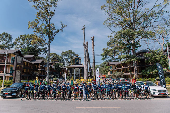วอลโว่ คาร์ ประเทศไทย สานต่อแคมเปญ Live Life Better จัดกิจกรรมปั่นจักรยานเส้นทางธรรมชาติ ณ จังหวัดนครนายก