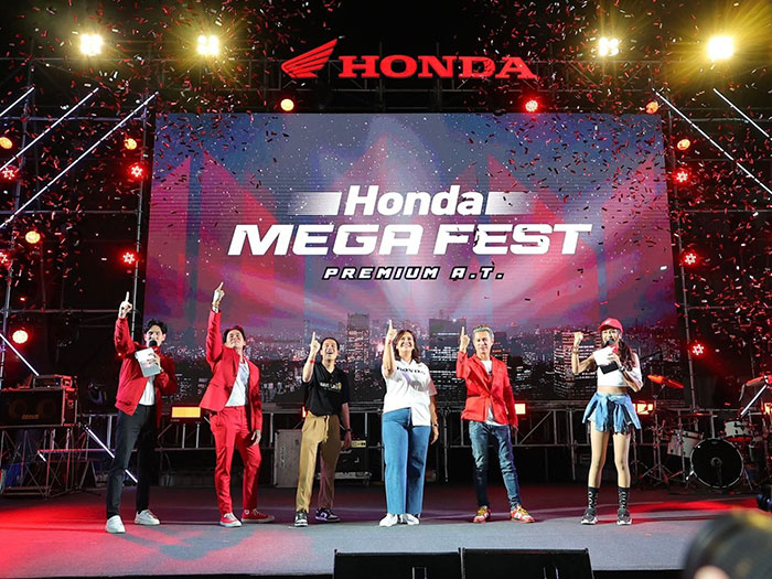 เสียงตอบรับล้นหลาม! คลื่นมหาชนชาว Honda Premium A.T. รวมพลบุก “Honda Mega Fest” แน่นขนัด