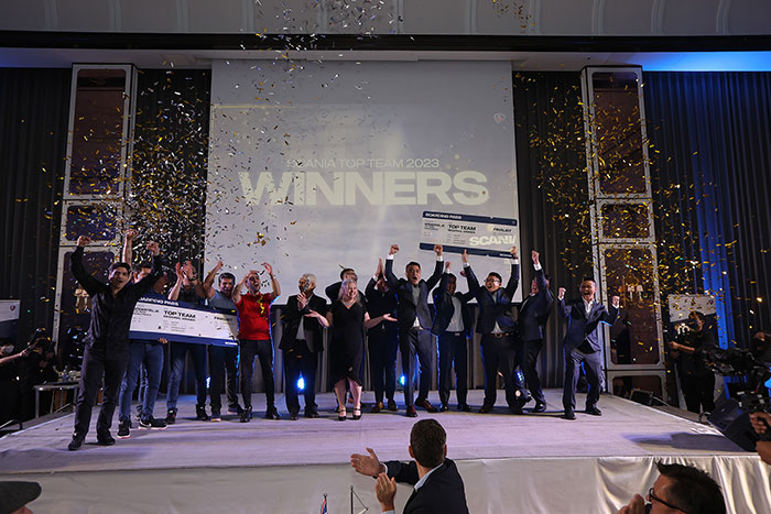 Scania Top Team รอบภูมิภาค 2023  ค้นหาสุดยอดทีมช่างเป็นตัวแทนแข่งขันรอบสุดท้ายที่สวีเดน