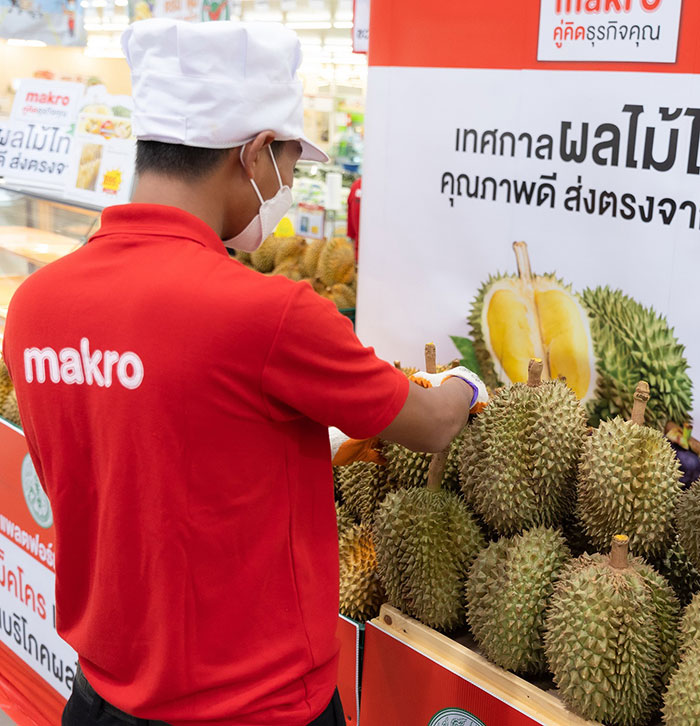 ชาวสวน จับมือ แม็คโคร กระจายผลไม้ตรงถึงมือผู้บริโภคต่อเนื่อง  ปลุกพลังเกษตรกรรายเล็ก