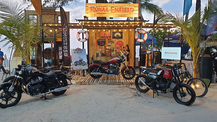 รอยัล เอ็นฟีลด์ นำ Super Meteor 650 ครูซเซอร์ระดับเรือธง โชว์งาน Phuket Bike Week 2023