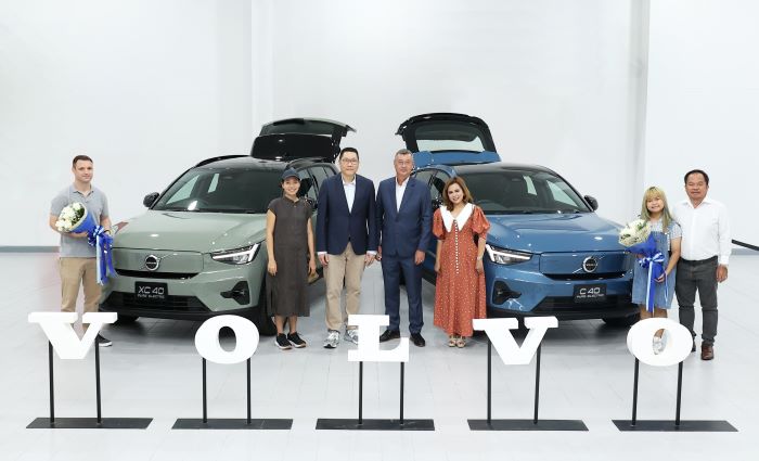 วอลโว่มอบรางวัล Volvo C40 และ XC40 Recharge Pure Electric         แก่ลูกค้าผู้โชคดีจากแคมเปญพิเศษฉลองครบรอบ 50 ปี