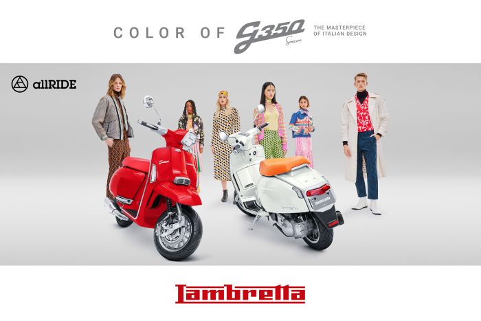 “allRIDE” ขอแนะนำ 2 โมเดล Masterpiece of Milan  Lambretta ‘X300 SR’ & ‘G350’  อิตาเลี่ยนคลาสสิกสกู๊ตเตอร์ ที่สาวกไม่ควรพลาด!