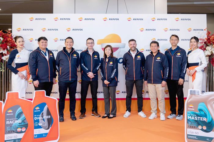 REPSOL เดินหน้าบุกตลาดน้ำมันหล่อลื่นเพื่อรถยนต์และรถจักรยานยนต์ในประเทศไทย  พร้อมส่งมอบ REPSOL Experience ให้ผู้ใช้รถทั่วไทย