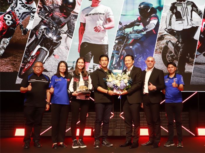 ยามาฮ่าร่วมพันธมิตรผลิตภัณฑ์ Alpinestars พร้อมแสดงความยินดี เพซแม็กซ์ ในการเปิดเป็นตัวแทนจำหน่ายในประเทศไทยอย่างเป็นทางการ