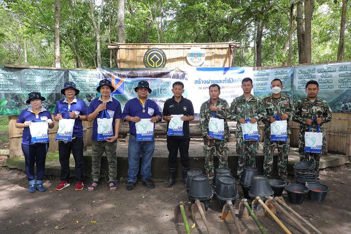 วิริยะประกันภัย รวมพลังคืนความสมบูรณ์สู่ผืนป่าไทย สร้างฝายทำโป่งเทียม และยิงเมล็ดพันธุ์พืช จ.ราชบุรี