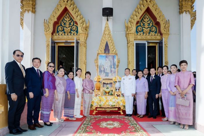 กลุ่มเอสซีบี เอกซ์สืบสานทำนุบำรุงพระพุทธศาสนาจัดพิธีถวายผ้าพระกฐินพระราชทาน ประจำปี 2566 ณ วัดอ่างทองวรวิหาร จ.อ่างทอง