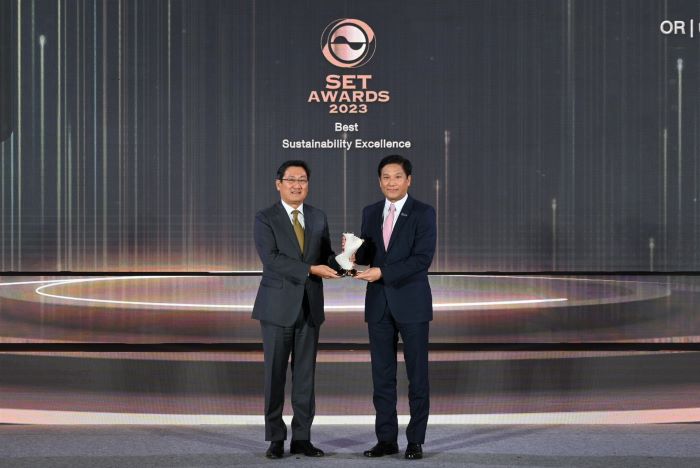 OR คว้ารางวัล Best Sustainability Awards จาก SET Awards 2023