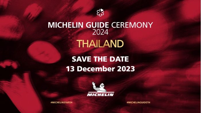 ‘มิชลิน’ เตรียมจัดงานประกาศรางวัลดาวมิชลินประจำปี 2567 “MICHELIN GUIDE CEREMONY THAILAND 2024