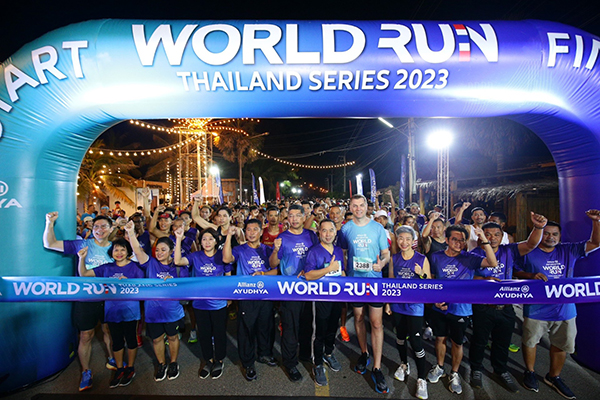 อลิอันซ์ อยุธยา จัดงาน Allianz Ayudhya World Run Thailand Series 2023 งานวิ่งไร้ขยะ บรรยากาศสุดชิลล์ รับอากาศดีริมทะเล ณ อำเภอปราณบุรี ประจวบคีรีขันธ์