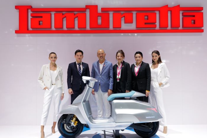 LAMBRETTA จัดหนัก ส่งท้ายปี! ฉลองครบรอบ 76 ปี ขนทัพรถตำนานสกู๊ตเตอร์อิตาลีแน่นบูธ ในงาน Motor Expo 2023 ไฮไลท์รุ่น “Elettra”  EV-Concept บินตรงจากอิตาลี โชว์ตัวครั้งแรกในไทย!