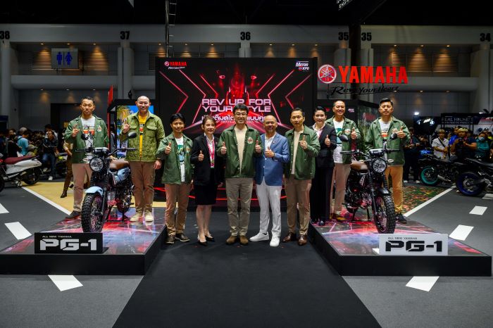 ไทยยามาฮ่าเข้าร่วมมหกรรมยานยนต์ครั้งที่ 40 อย่างเป็นทางการ พร้อมเปิดราคา All New YAMAHA PG-1 สุดโดนใจ