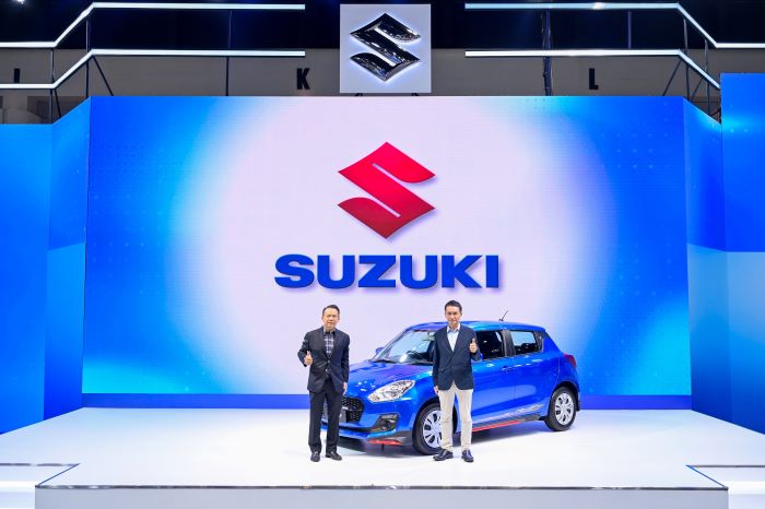 “SUZUKI SWIFT” ยังครองใจลูกค้า ตอบโจทย์คุ้มค่า ในราคาเข้าถึงได้ง่าย ดันยอดจอง Motor Expo ทะลุเป้า 1,615 คัน   พร้อมขยายแคมเปญพิเศษถึงสิ้นปี  SUZUKI TRIPLE BONUS DEAL ช่วยผ่อนเดือนละ 1,500 บาท นาน 2 ปี