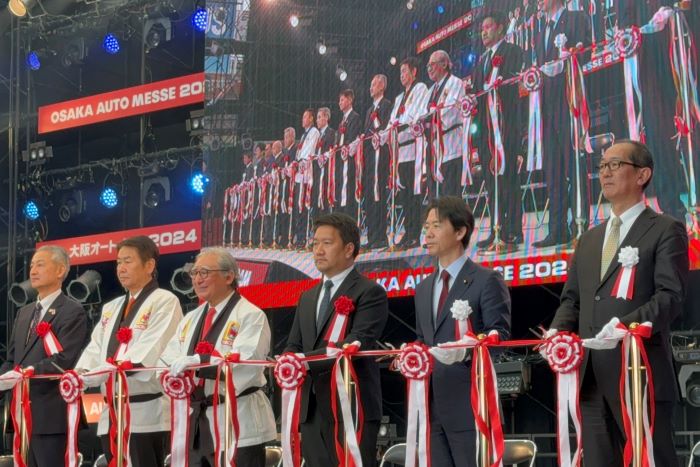 กรังด์ปรีซ์ฯ ร่วมเปิดงาน OSAKA AUTOMESSE 2024