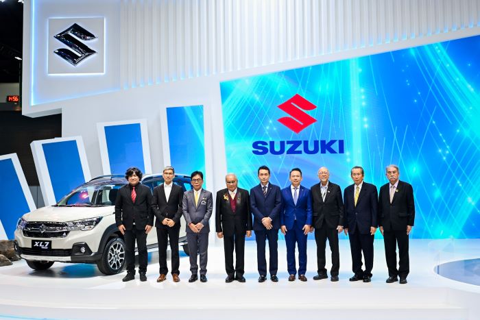 ซูซูกิ เปิดตัว NEW SUZUKI XL7 HYBRID ราคาพิเศษช่วงแนะนำเริ่มต้น 799,000 บาท พร้อมอวดโฉม SUZUKI eWX Concept Model รถต้นแบบพลังงานไฟฟ้าในงานมอเตอร์โชว์ ขับเคลื่อนองค์กรที่สนับสนุนความเป็นกลางทางคาร์บอน