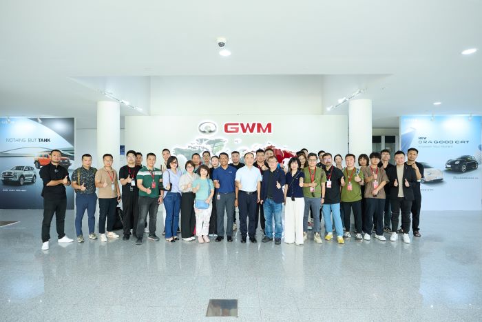 คาราวานสื่อแดนมังกรเยี่ยมชม เกรท วอลล์ มอเตอร์ (ประเทศไทย) ชูต้นแบบการดำเนินธุรกิจและ  ผู้นำด้านยานยนต์ไฟฟ้าของเกรท วอลล์ มอเตอร์ในระดับโลก