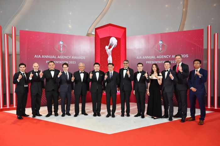 เอไอเอ ประเทศไทย มอบรางวัลเกียรติยศแก่สุดยอดตัวแทน “ที่สุดแห่งปี” ประจำปี 2566  ในงาน AIA Annual Agency Awards Presentation 2023