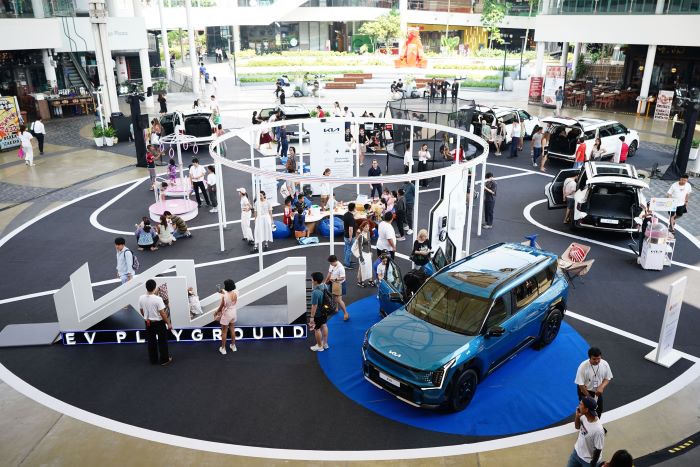 “เกีย เซลส์ (ประเทศไทย)” จัดงาน “Kia EV Playground”  สนามเด็กเล่นแห่งแรกที่เกียชวนเด็กๆ มาเรียนรู้เกี่ยวกับพลังงานสะอาด  พร้อมสัมผัส The Kia EV5 และ The Kia EV9 ตั้งแต่วันนี้ ถึงวันที่ 12 พฤษภาคม 2567 ที่เมกาบางนา