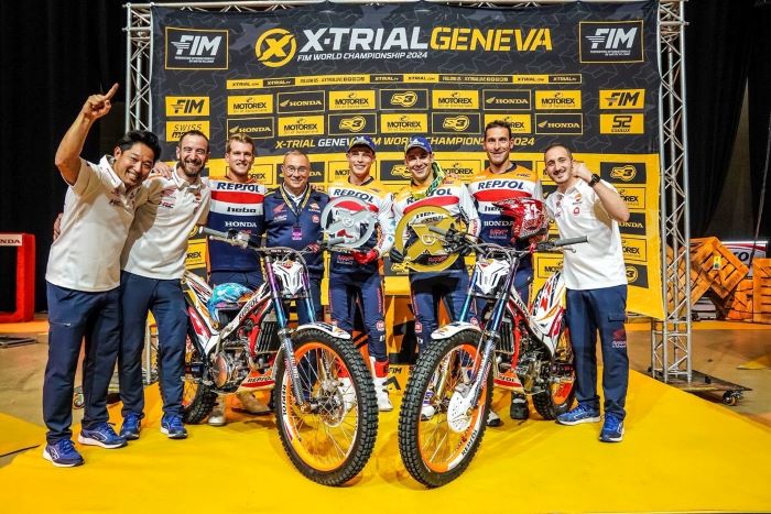 “Repsol Honda Team” ครองจ่าฝูง X-Trial 2024 ทุกสนาม! “โทนี่ - กาเบียล” ยืนโพเดียม X-Trial Switzerland 