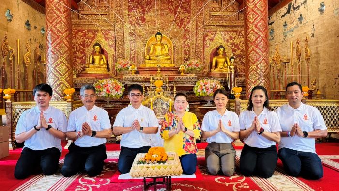 สร้างบุญมหากุศลวันวิสาขบูชา  พลังบุญทิพยร่วมสร้าง ครั้งที่ 227 ณ วัดพระสิงห์วรมหาวิหาร จ.เชียงใหม่