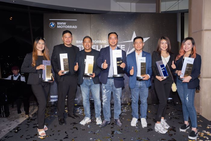 BMW MOTORRAD มิลเลนเนียม ออโต้ กวาด 7 รางวัล รวมถึง ‘Dealer of the Year Thailand 2023’ จากงาน ‘BMW MOTORRAD EXCELLENCE AWARDS REGION R3 2023’