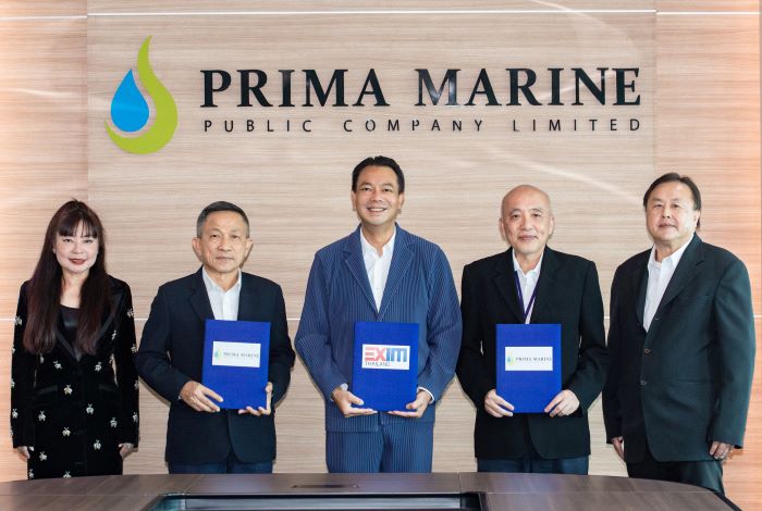 PRM ลงนามสัญญาสนับสนุนทางการเงิน กับ EXIM BANK  ขับเคลื่อน Blue Economy เสริมศักยภาพกองเรือพาณิชยนาวีไทย