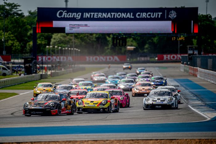 Porsche Carrera Cup Asia ปิดฉากประทับใจ! คนไทยทำได้ "เทอร์โบ-มั่นคง" เบิ้ลแชมป์โฮมเรซ  “ชิเร็ตติ" นักแข่งฝรั่งเศส ผงาดแชมป์รุ่นใหญ่ 2 เรซติด