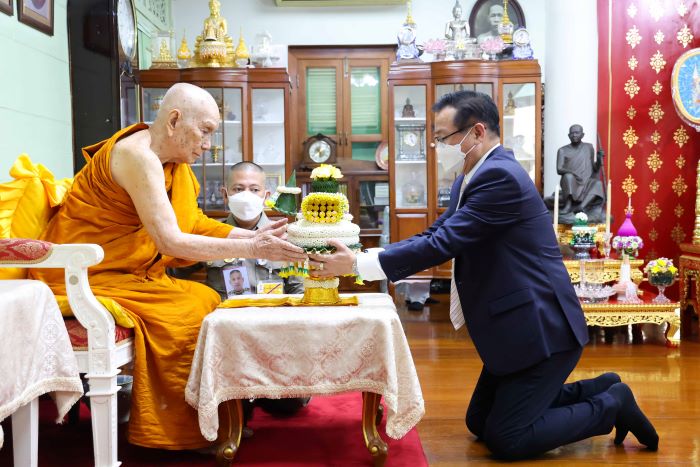 ทิพยประกันภัยเข้าเฝ้า "สมเด็จพระสังฆราช" ในวาระมงคลสมัยฉลองพระชนมายุ ๙๗ พรรษา