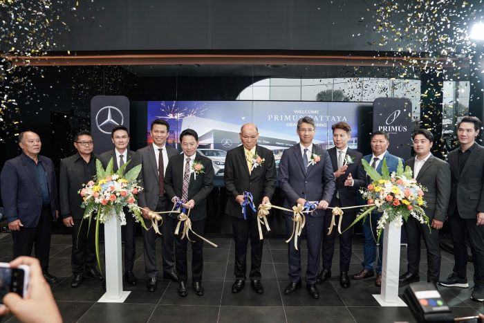 Primus Pattaya เปิดโชว์รูม Mercedes-Benz สุดอลังการ! สร้างประสบการณ์ครั้งใหม่ ตอกย้ำผู้นำตัวแทนจำหน่ายรถหรู