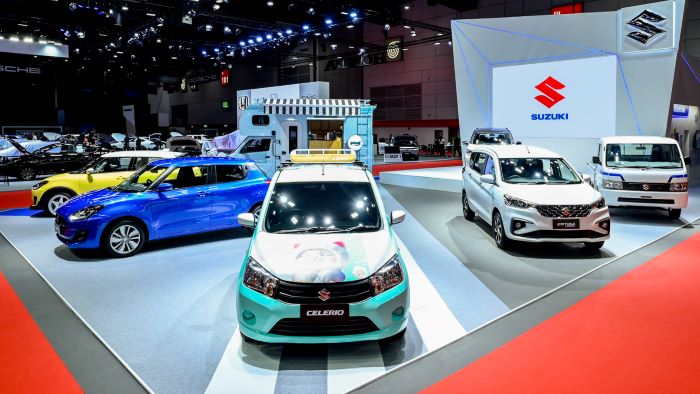 ‘ซูซูกิ’ ชูแคมเปญ “SUZUKI WORRY FREE”  ร่วมงาน BIG Motor Sale 2024 ซื้อ SWIFT ทุกรุ่น ภายในงานรับทันที   ฟรี! บำรุงรักษาและค่าแรง นาน 7 ปี  ฟรี! รับประกันคุณภาพรถยนต์ 7 ปี  ฟรี!บริการช่วยเหลือฉุกเฉิน 7 ปี XL7 HYBRID ผ่อนนานสูงสุด 99 เดือน