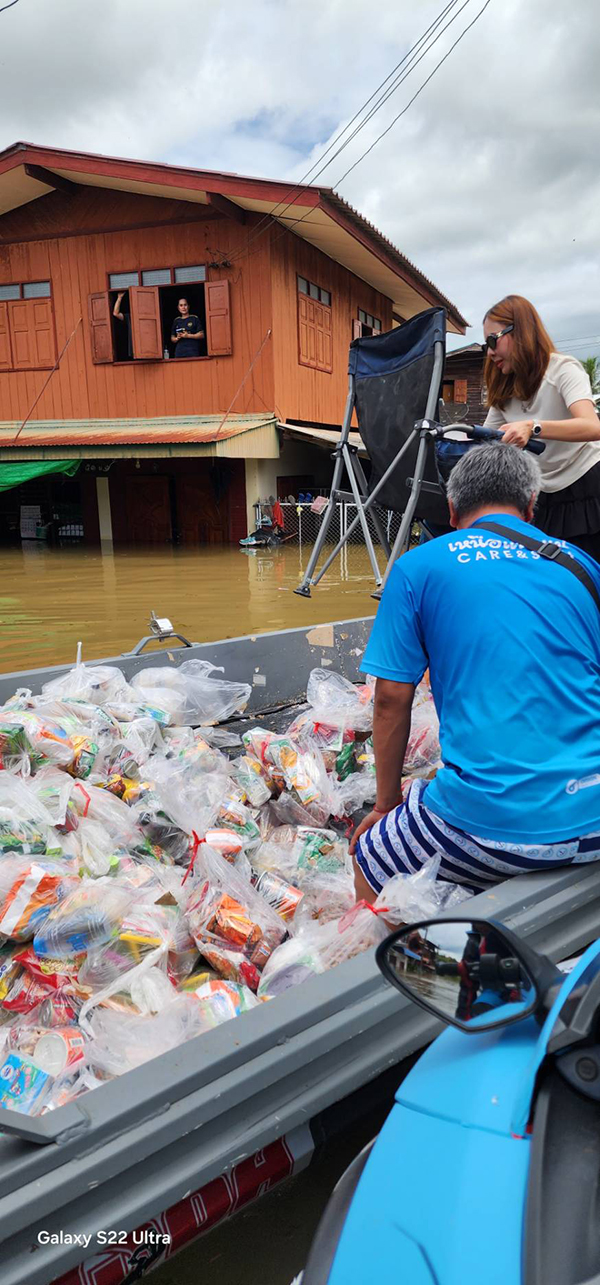 เจาะเข้า 300 หลังคาเรือน ทีมเจ็ตสกีเข้าจุด อำเภอลอง แพร่