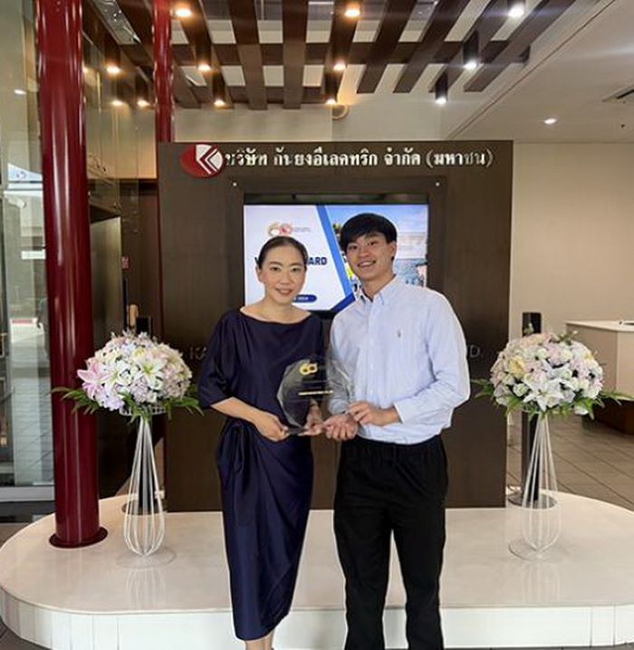 PIMO-ไพโม่ รับรางวัล “Vendor Conference&Vendor Award” ดีเด่นจาก “กันยงอีเลคทริก”