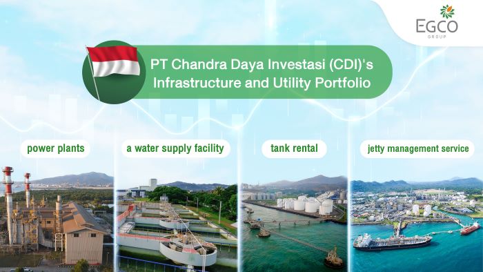 “EGCO Group มั่นใจการลงทุนใน Chandra Daya Investasi (CDI) อินโดนีเซีย มีความเสี่ยงต่ำ และสร้างกำไรอย่างต่อเนื่อง”