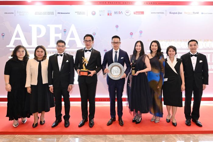 เมืองไทยประกันชีวิต รับรางวัลสูงสุด “Enterprise Asia Linchpin of Asia Awards”  จากงาน Asia Pacific Enterprise Awards 2024