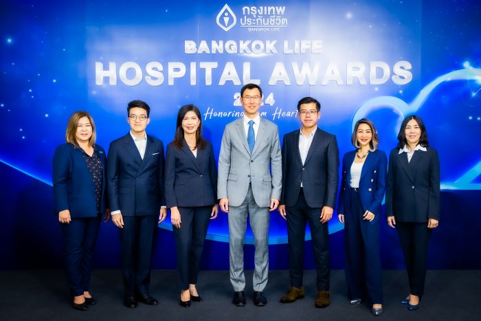 กรุงเทพประกันชีวิต จัดพิธีมอบรางวัล Bangkok Life Hospital Awards 2024  ประกาศเกียรติคุณโรงพยาบาลพันธมิตร มุ่งสู่ความเป็นเลิศด้านความใส่ใจการรักษาและบริการ