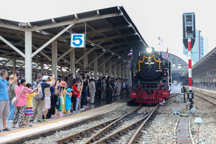 การรถไฟฯ เปิดเดินขบวนรถจักรไอน้ำประวัติศาสตร์ วันปิยมหาราช 23 ตุลาคม น้อมรำลึกในพระมหากรุณาธิคุณของพระบาทสมเด็จพระจุลจอมเกล้าเจ้าอยู่หัว