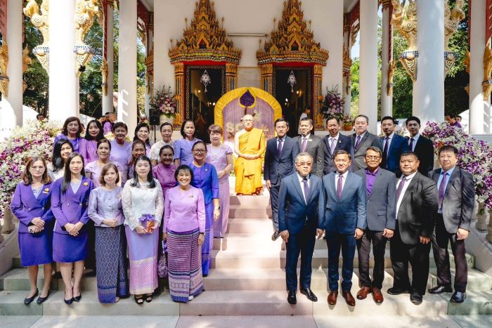 กลุ่มเอสซีบี เอกซ์สืบทอดทำนุบำรุงพระพุทธศาสนา จัดพิธีถวายผ้ากฐิน ประจำปี 2567 ณ วัดอุทกเขปสีมาราม จ.ชลบุรี