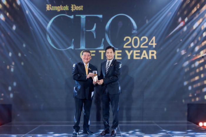 CEO OR คว้ารางวัล CEO OF THE YEAR 2024 ด้านความยั่งยืนทางธุรกิจ ตอกย้ำความสำเร็จการพัฒนาธุรกิจควบคู่สังคมและสิ่งแวดล้อม